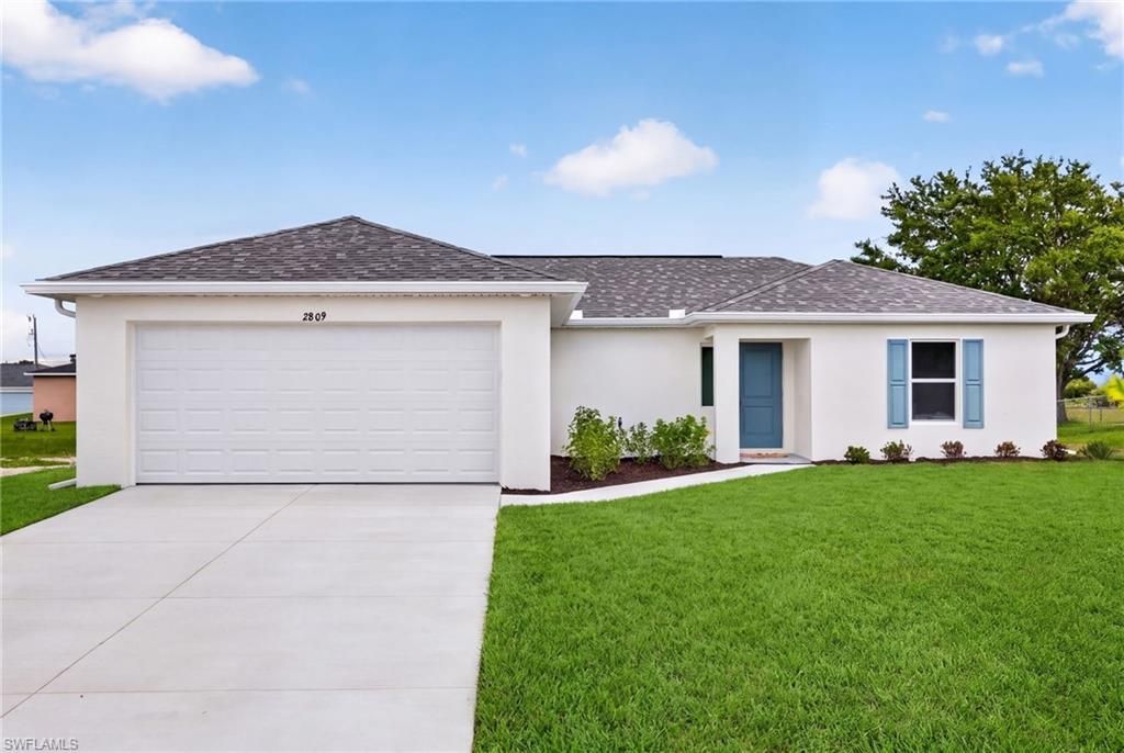 2809 NW 5th PL, CAPE CORAL, FL 33993 — exterior