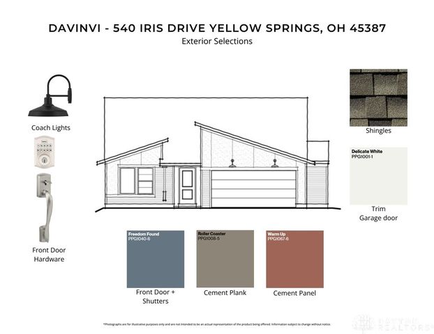 540 Iris Drive, Yellow Springs Vlg, OH 45387