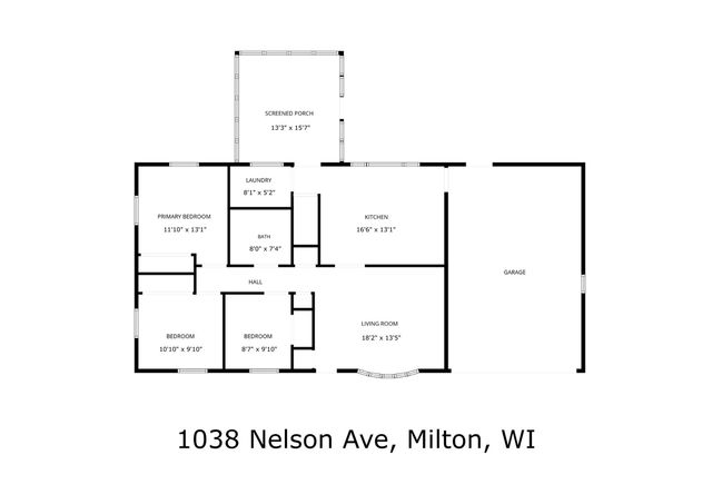 1038 Nelson AVENUE, Milton, WI 53563