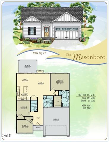 109 Sagewood Drive, Dudley, NC 28333