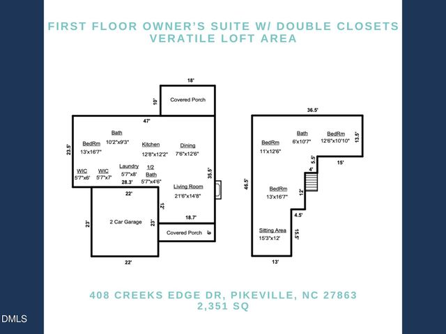 408 Creeks Edge Drive, Pikeville, NC 27863
