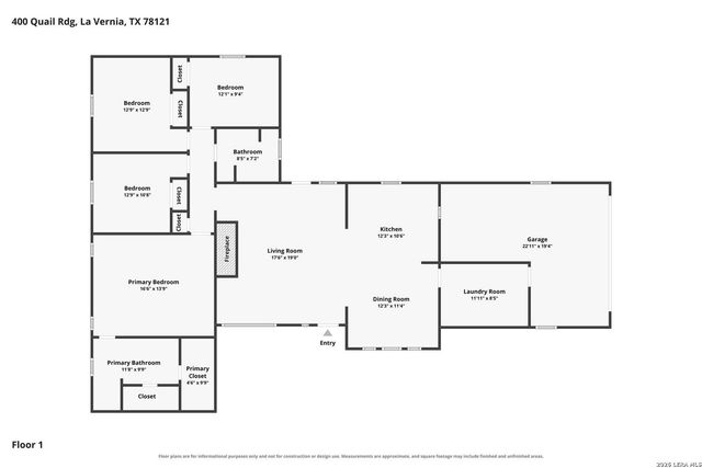 400 QUAIL RDG, La Vernia, TX 78121