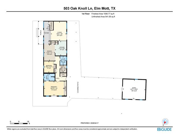 503 Oak Knoll Lane, Elm Mott, TX 76640