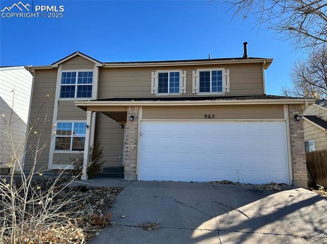 965 Ancestra Drive, Fountain, CO 80817