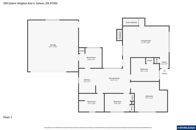 390 Salem Heights Av S, Salem, OR 97302