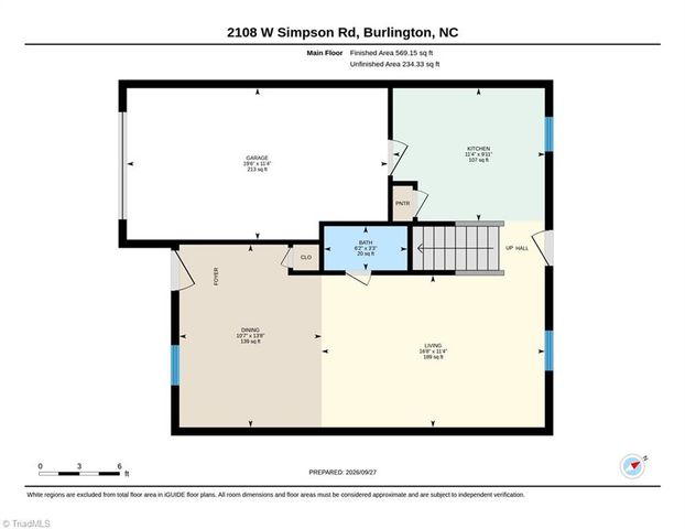2108 W Simpson Road, Burlington, NC 27217