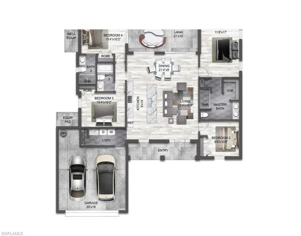 2208 NE 23rd AVE, Cape Coral, FL 33909