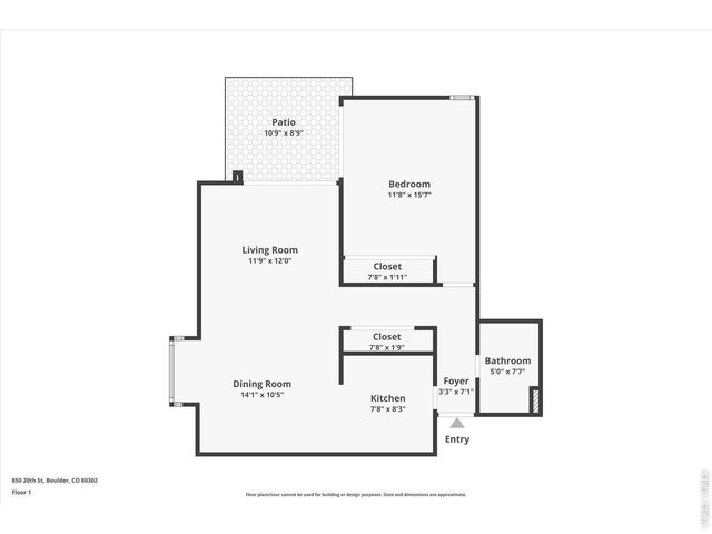850 20th St 203, Boulder, CO 80302