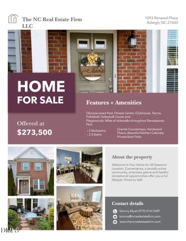 1093 Renewal Place, Raleigh, NC 27603