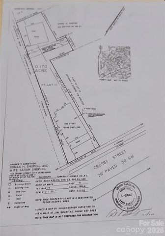 1418 Crosby Street, Salisbury, NC 28144