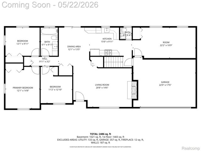 3556 Crestwood Drive, Mayfield Township, MI 48446