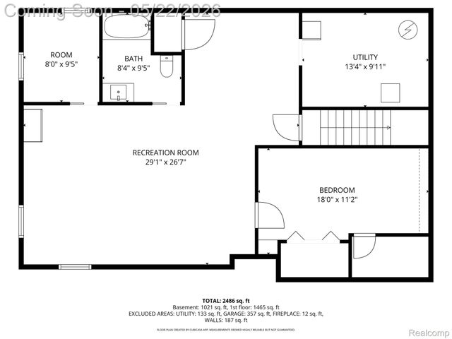 3556 Crestwood Drive, Mayfield Township, MI 48446