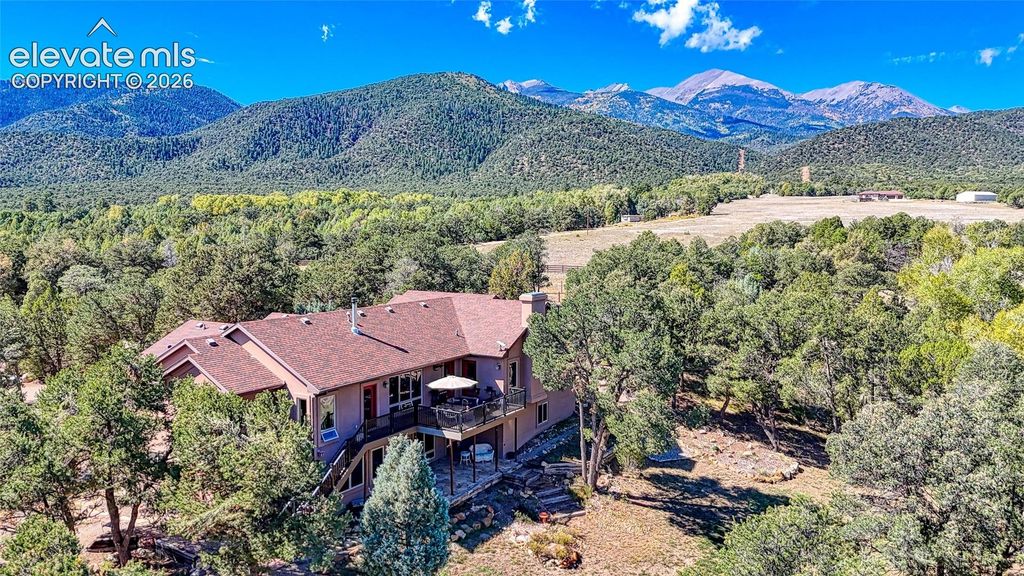 990 Hamilton Creek Road, Coaldale, CO 81222 — exterior