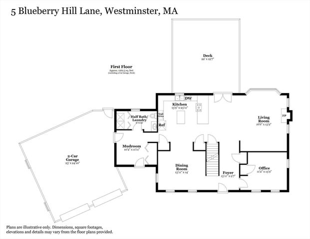 5 Blueberry Hill Ln, Westminster, MA 01473