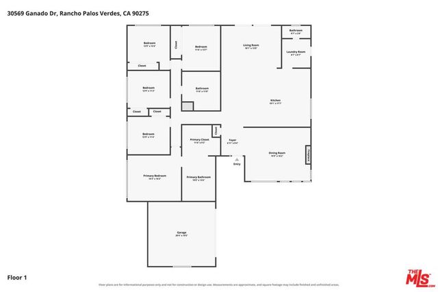 30569 Ganado Drive, Rancho Palos Verdes, CA 90275