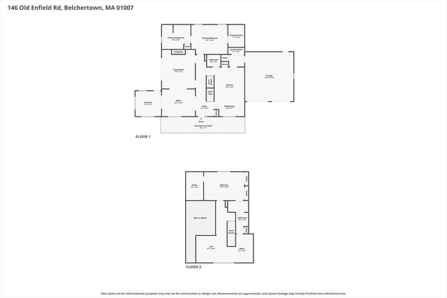 146 Old Enfield Road, Belchertown, MA 01007