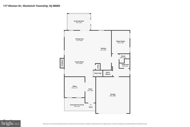 117 WESTON DR, Woolwich Twp, NJ 08085