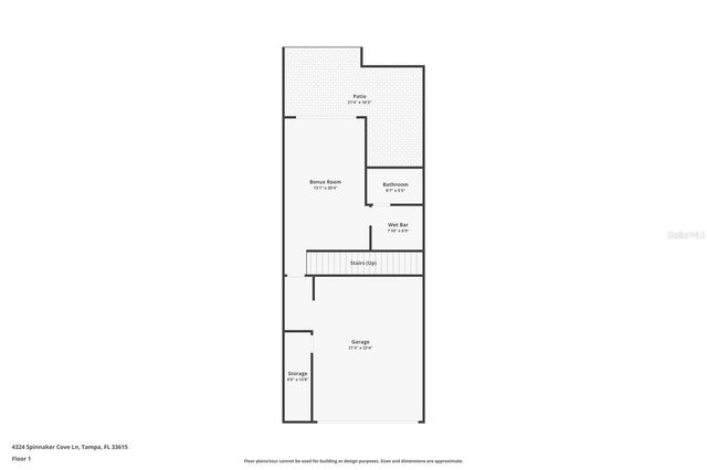 4324 SPINNAKER COVE LANE, Tampa, FL 33615