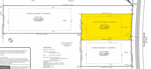 1832 Elliott Rd (Lot 2), Mcdonough, GA 30252