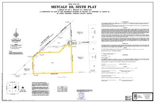 Metcalf 211, Six Plat, 210th Street, Bucyrus, KS 66013