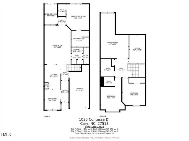 1035 Contessa Drive, Cary, NC 27513