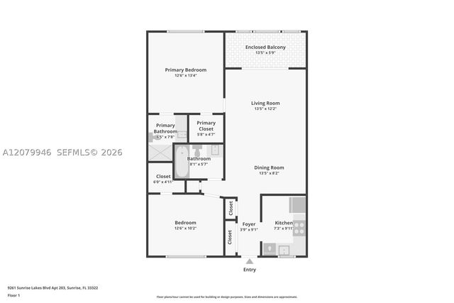 9261 Sunrise Lakes Blvd 203, Sunrise, FL 33322