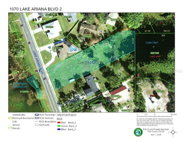 1070 LAKE ARIANA BOULEVARD, Auburndale, FL 33823