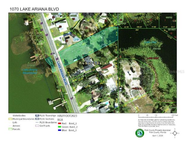 1070 LAKE ARIANA BOULEVARD, Auburndale, FL 33823