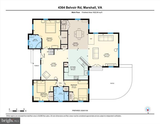 4364 BELVOIR RD, Marshall, VA 20115