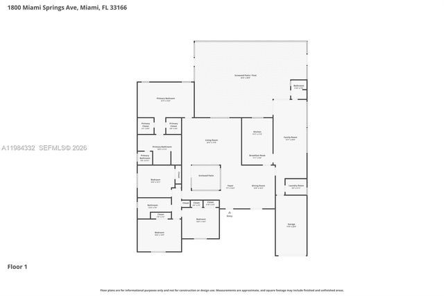 1800 Miami Springs Ave, Miami Springs, FL 33166