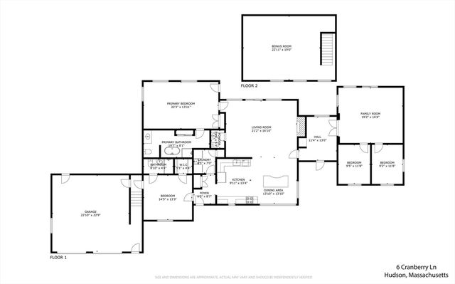 6 Cranberry Ln, Hudson, MA 01749