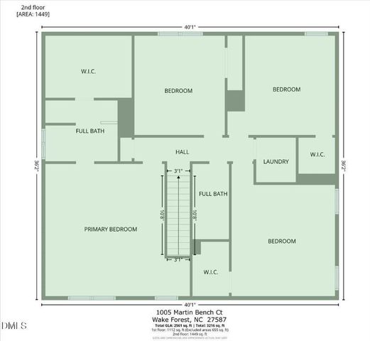 1005 Martin Bench Court, Wake Forest, NC 27587