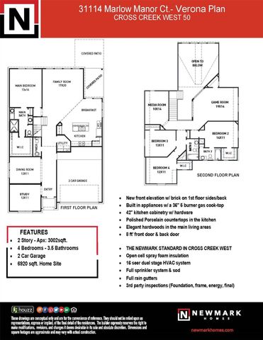 31114 Marlow Manor Court, Fulshear, TX 77441