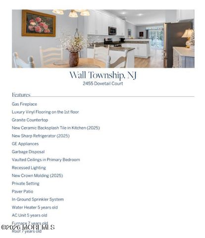 2455 Dovetail Court, Manasquan, NJ 08736