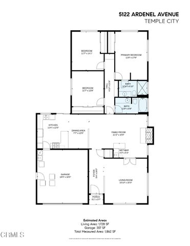 5122 Ardenel Avenue, Temple City, CA 91780