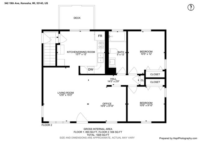 8542 19th AVENUE, Kenosha, WI 53143