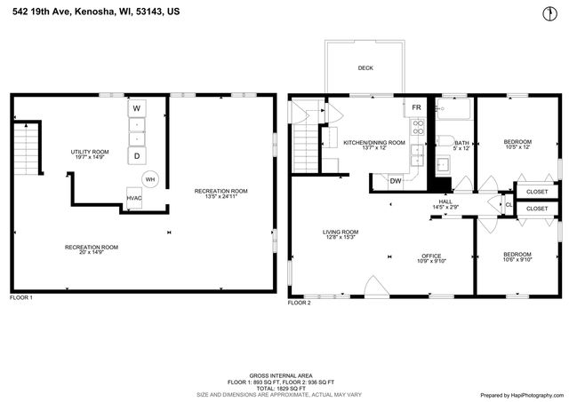 8542 19th AVENUE, Kenosha, WI 53143