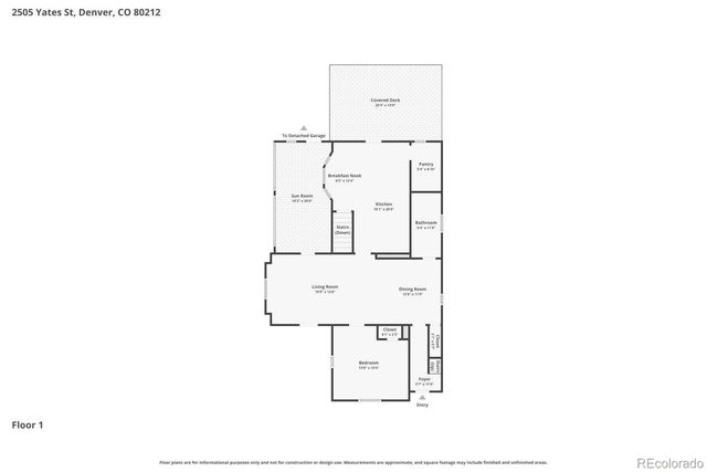 2505 Yates Street, Denver, CO 80212
