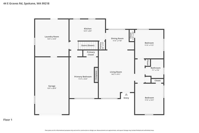 44 E Graves Rd, Spokane, WA 99218