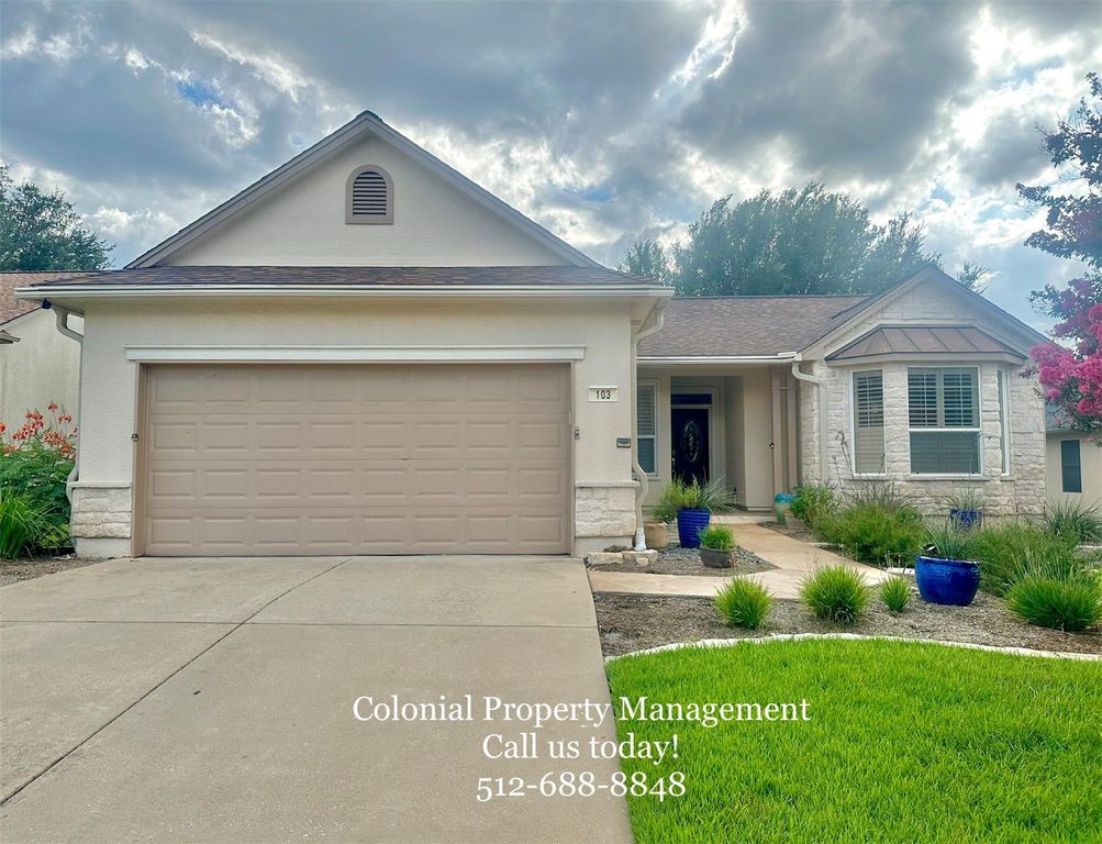103 Rain Lily LN, Georgetown, TX 78633
