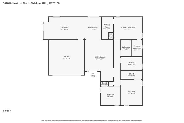 5628 Belfast Lane, North Richland Hills, TX 76180