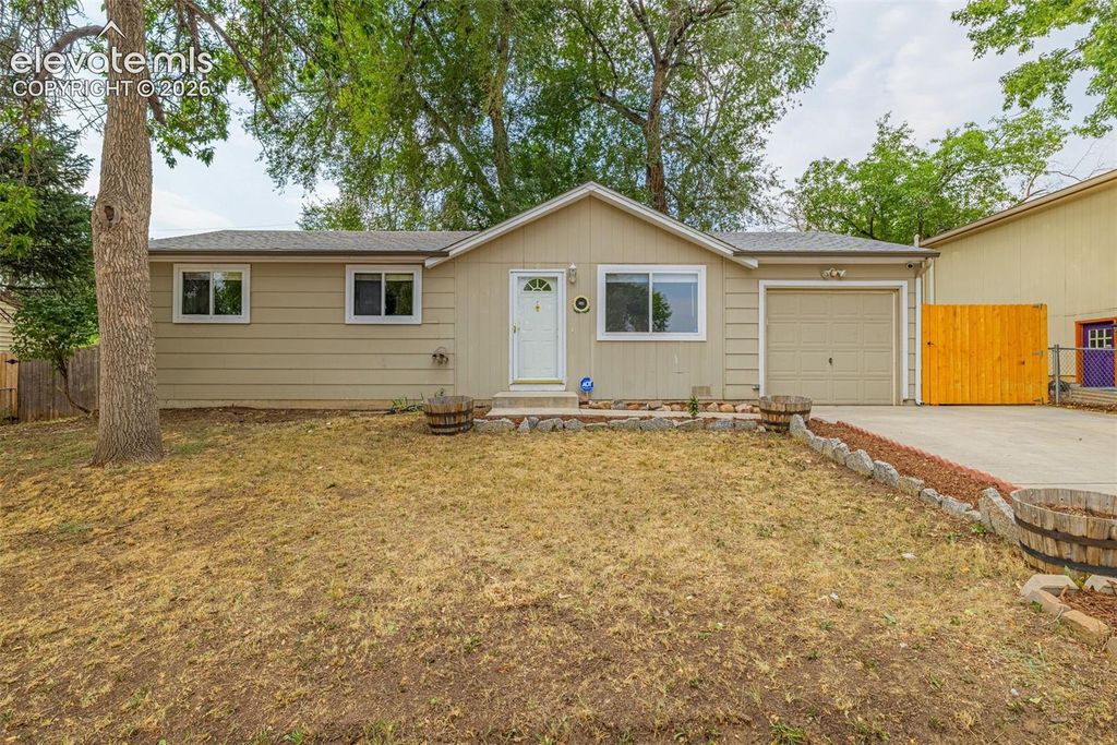1023 Rice Drive, Colorado Springs, CO 80905 — exterior