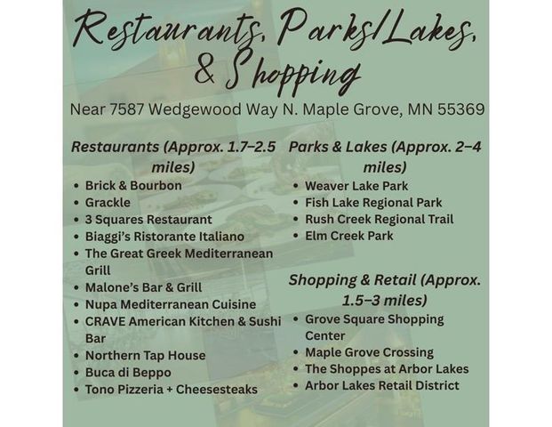 7587 Wedgewood Way, Maple Grove, MN 55311