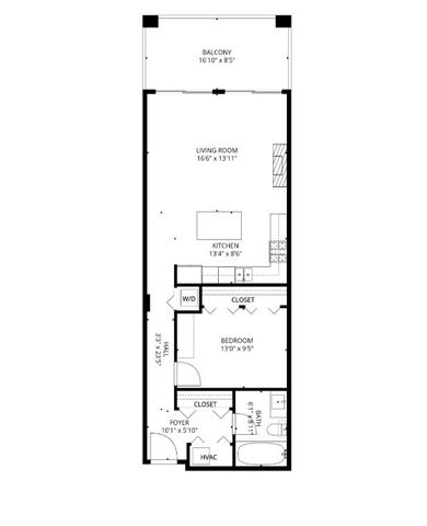 1301 W Madison Street 304, Chicago, IL 60607