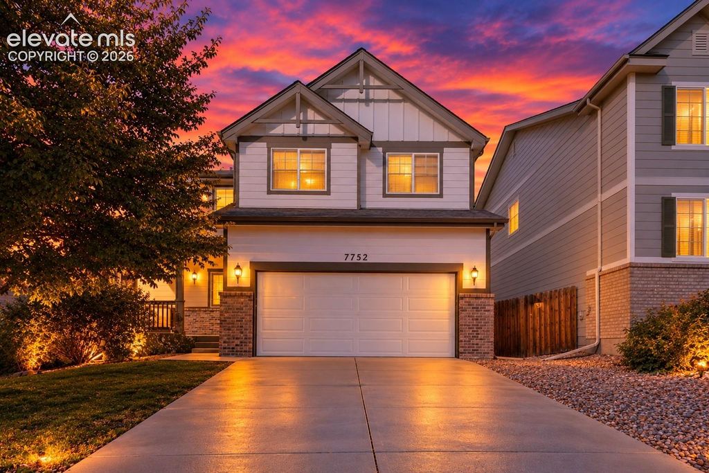 7752 Blue Vail Way, Colorado Springs, CO 80922 — exterior