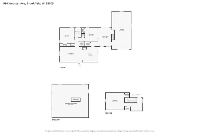 980 Webster AVENUE, Brookfield, WI 53005
