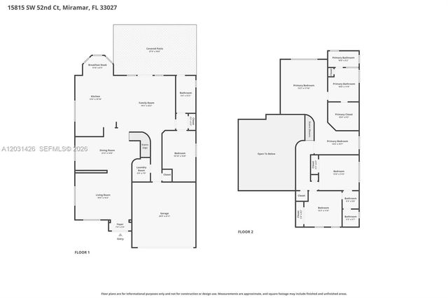 15815 SW 52nd Ct, Miramar, FL 33027