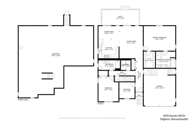 3076 Hunters Hill Dr, Dighton, MA 02715