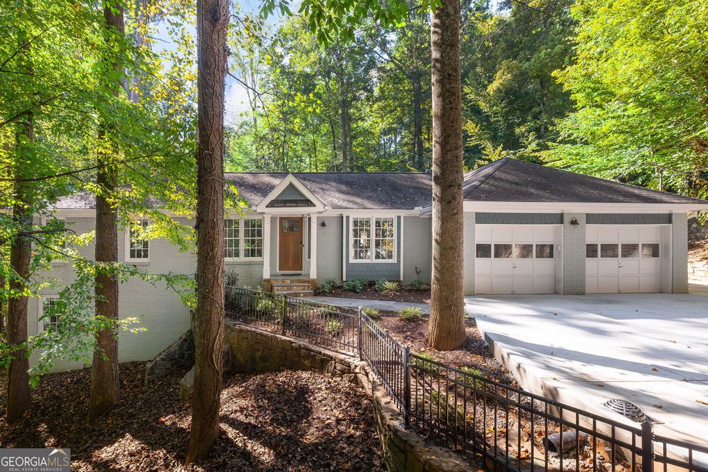 415 Forest Hills Drive, Sandy Springs, GA 30342 — exterior