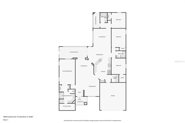 10048 LEBANON DRIVE, Port Charlotte, FL 33981